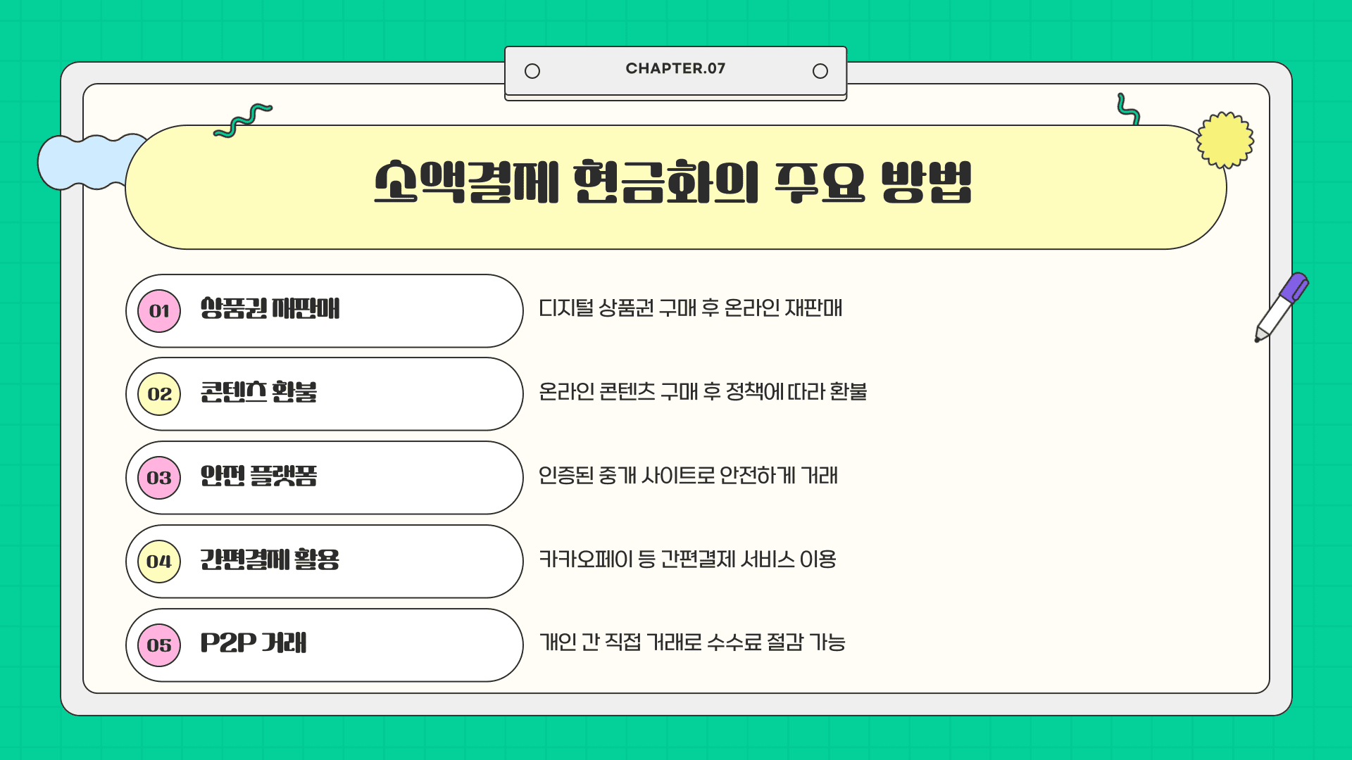 소액결제 현금화의 주요 방법